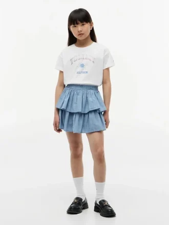 Kids’ Rhinestone Tommy Logo T-Shirt