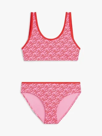 Kids’ Script Monogram 2-Piece Swimsuit