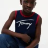 Kids’ Script Tommy Logo Tank Top Kids’ Script Tommy Logo Tank Top