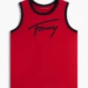 Kids’ Script Tommy Logo Tank Top Kids’ Script Tommy Logo Tank Top
