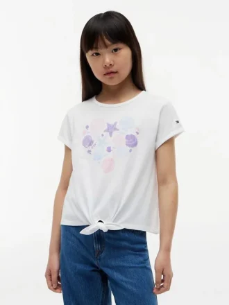 Kids’ Seashell Tie-Front T-Shirt