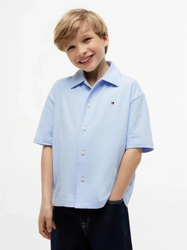Kids’ Seersucker Shirt Kids’ Seersucker Shirt