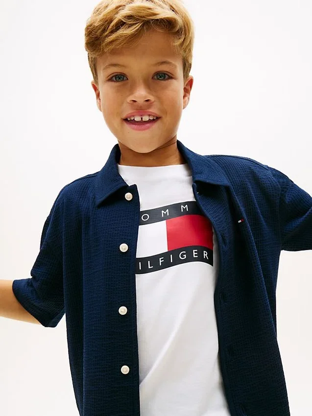 Kids’ Seersucker Shirt Kids’ Seersucker Shirt