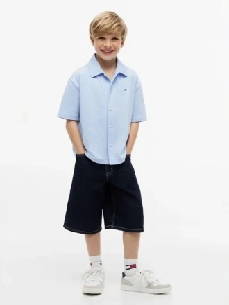 Kids’ Seersucker Shirt