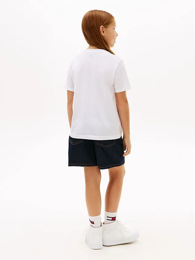 Kids’ Sequin Heart Logo T-Shirt Kids’ Sequin Heart Logo T-Shirt
