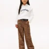 Kids’ Sequin Logo Ruffle Sweater Kids’ Sequin Logo Ruffle Sweater