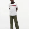 Kids’ Signature Flag Stripe Logo T-Shirt