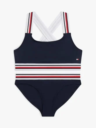Kids’ Signature Stripe 2-Piece Swimsuit