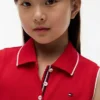 Kids’ Sleeveless Pleated Polo Dress