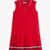 Kids’ Sleeveless Pleated Polo Dress