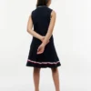 Kids’ Sleeveless Pleated Polo Dress
