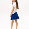 Kids’ Solid Pleated Skirt