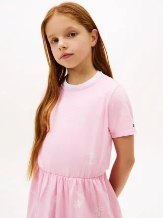 Kids’ Spring Graphic T-Shirt Dress