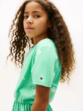 Kids’ Spring Graphic T-Shirt Dress