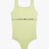 Kids’ Square-Neck Logo Swimsuit Kids’ Square-Neck Logo Swimsuit