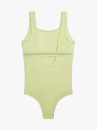 Kids’ Square-Neck Logo Swimsuit
