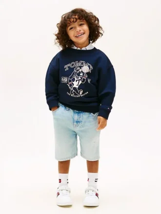 Kids’ Straight Denim Short