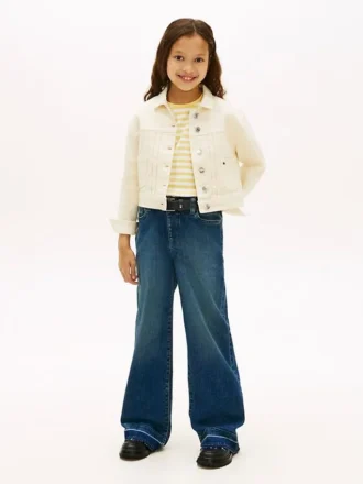 Kids’ Stretch Wide Leg Jean