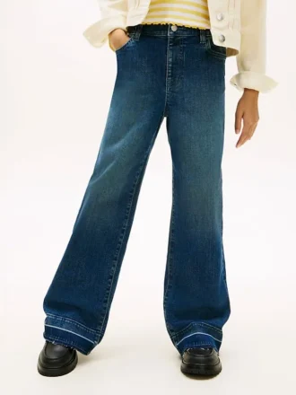 Kids’ Stretch Wide Leg Jean