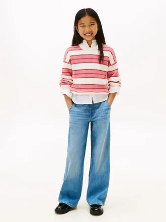 Kids’ Stretch Wide Leg Utility Jean
