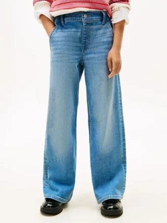 Kids’ Stretch Wide Leg Utility Jean