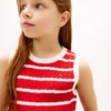 Kids’ Stripe Cable Knit Vest