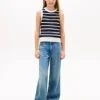 Kids’ Stripe Cable Knit Vest