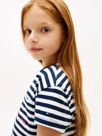 Kids’ Stripe Pocket T-Shirt
