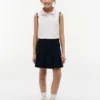 Kids’ Stripe Sleeveless Stretch Polo