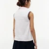 Kids’ Stripe Sleeveless Stretch Polo