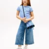 Kids’ Striped Canvas Bucket Bag