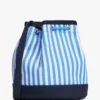 Kids’ Striped Canvas Bucket Bag