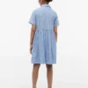 Kids’ Striped Cotton-Linen Blend Dress