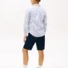 Kids’ Striped Linen-Blend Shirt