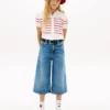 Kids’ Striped Ribbed Cardigan Polo