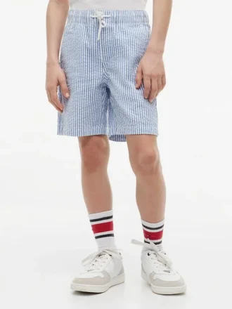 Kids’ Striped Seersucker Short