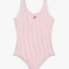 Kids’ Striped Seersucker Swimsuit Kids’ Striped Seersucker Swimsuit