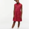 Kids’ Striped Sleeveless Polo Dress