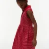 Kids’ Striped Sleeveless Polo Dress