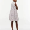 Kids’ Striped Sleeveless Polo Dress
