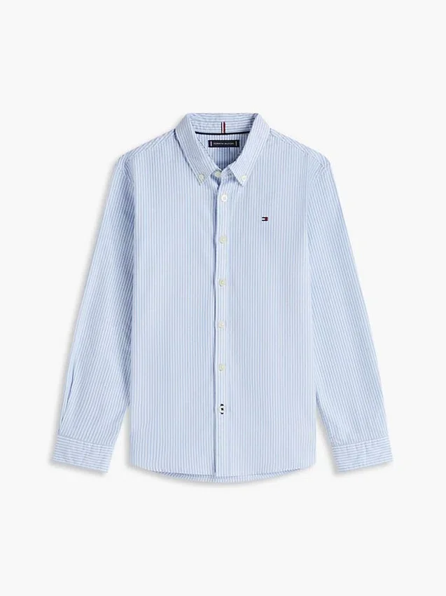Kids’ Striped Stretch Oxford Shirt Kids’ Striped Stretch Oxford Shirt
