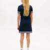 Kids’ Striped Sweater Polo Dress