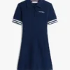 Kids’ Striped Sweater Polo Dress