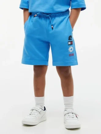 Kids’ Sun & Wave Logo Sweatshort