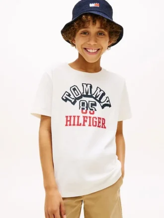 Kids’ Tommy Arch Logo T-Shirt