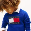 Kids’ Tommy Flag Logo Raglan Sweatshirt Kids’ Tommy Flag Logo Raglan Sweatshirt