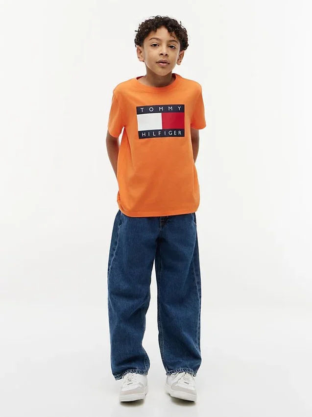 Kids’ Tommy Flag Logo T-Shirt Kids’ Tommy Flag Logo T-Shirt