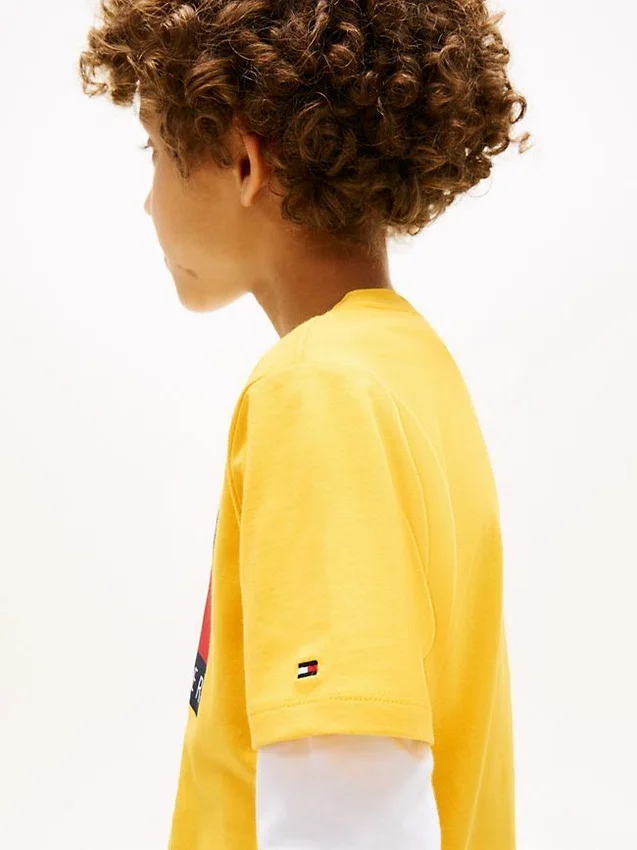 Kids’ Tommy Flag Logo T-Shirt Kids’ Tommy Flag Logo T-Shirt