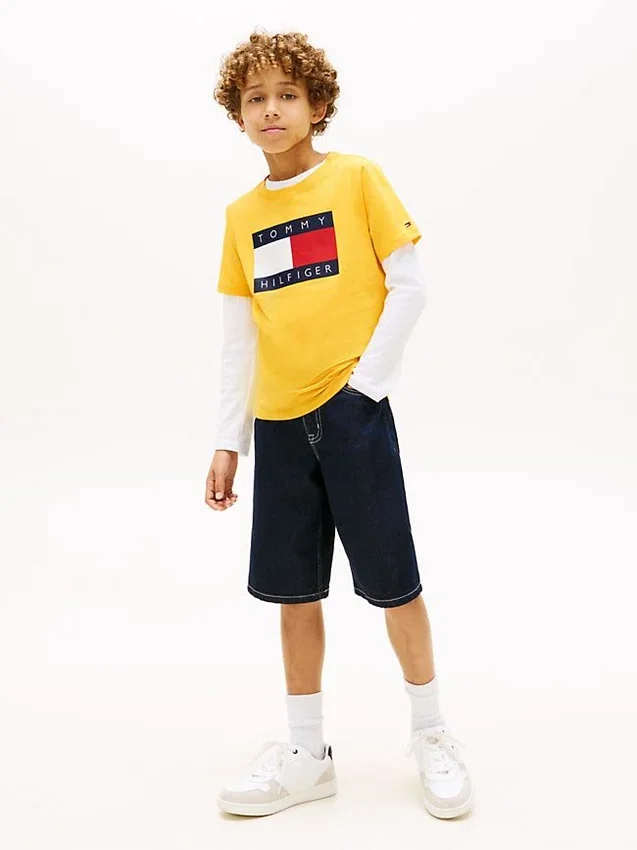 Kids’ Tommy Flag Logo T-Shirt Kids’ Tommy Flag Logo T-Shirt