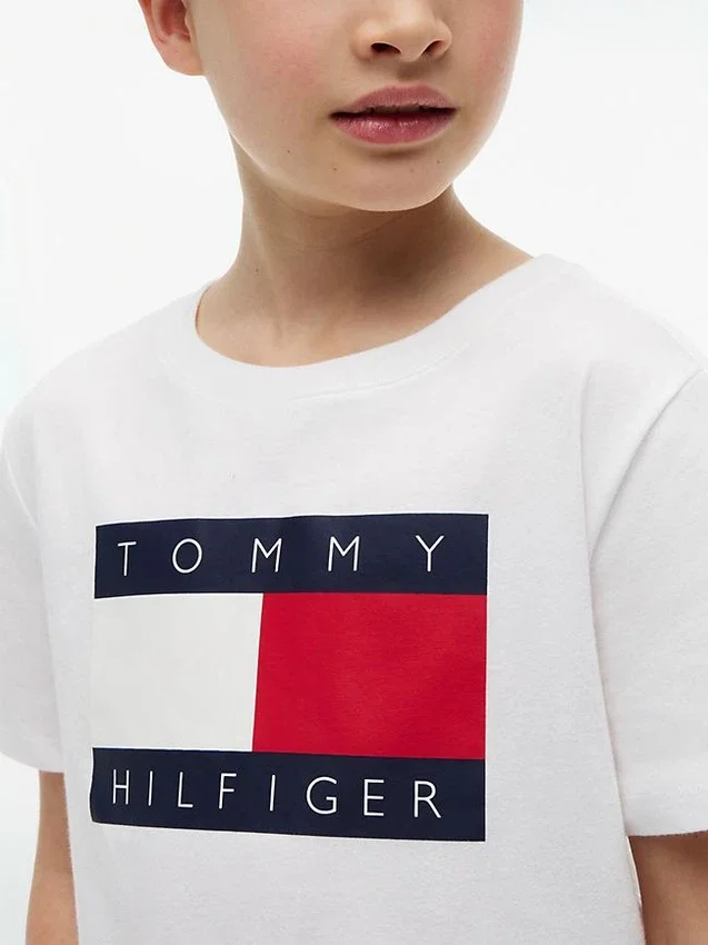 Kids’ Tommy Flag Logo T-Shirt Kids’ Tommy Flag Logo T-Shirt